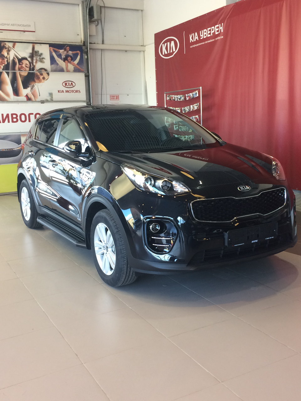 Купил новую машину — KIA Sportage (4G), 2 л, 2018 года | покупка машины |  DRIVE2