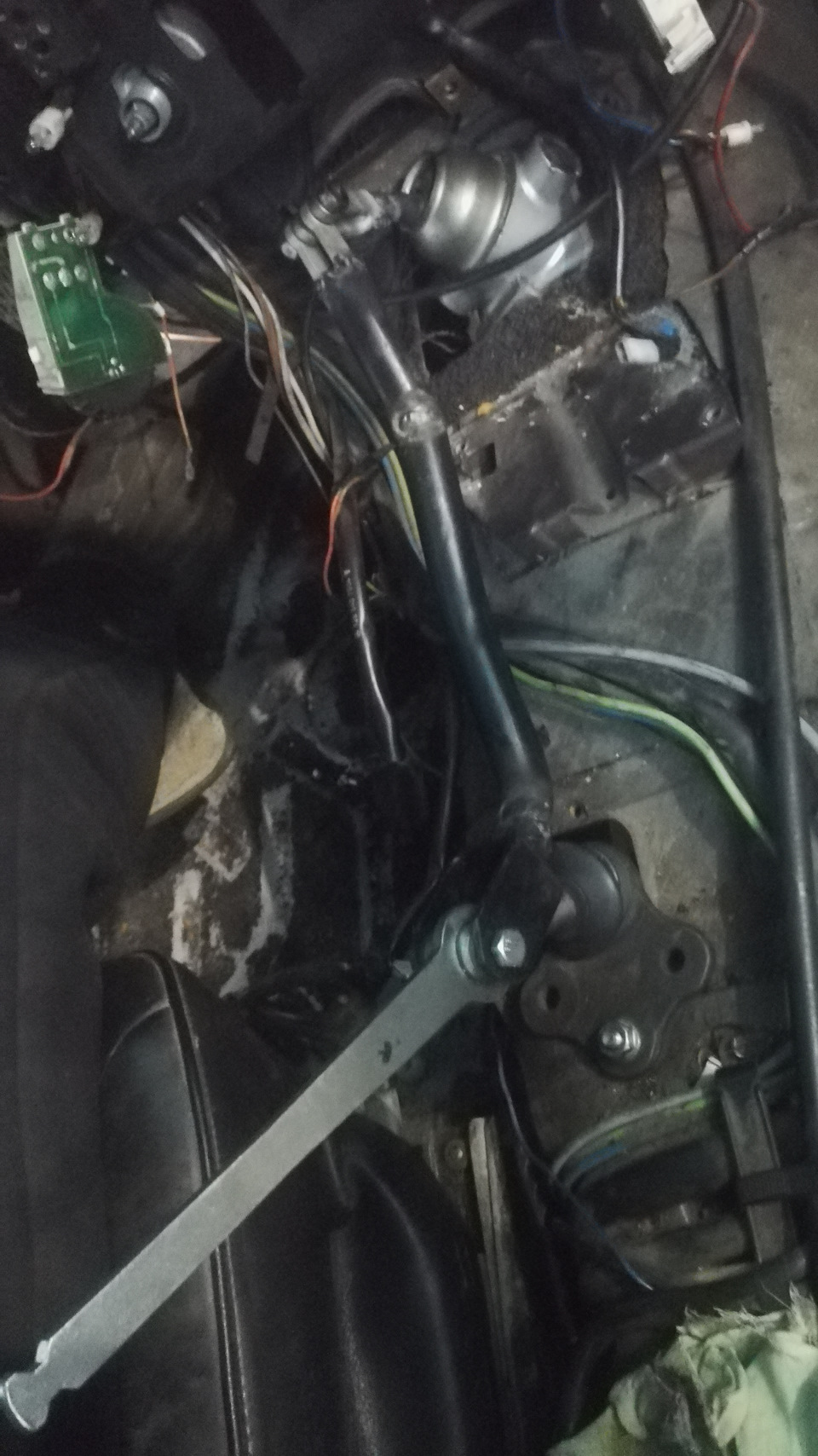 Перенос рычага кпп — Mercedes-Benz S-Class (W126), 2,8 л, 1984 года ...