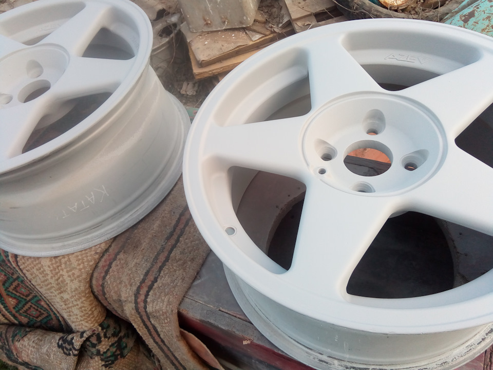 Восстановление Azev R16 часть2 — Volkswagen Passat B3, 1,8 л, 1991 года ...