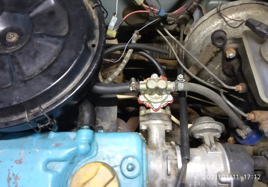 Замена диафрагмы. — Lada 21099, 1,5 л, 2001 года | поломка | DRIVE2