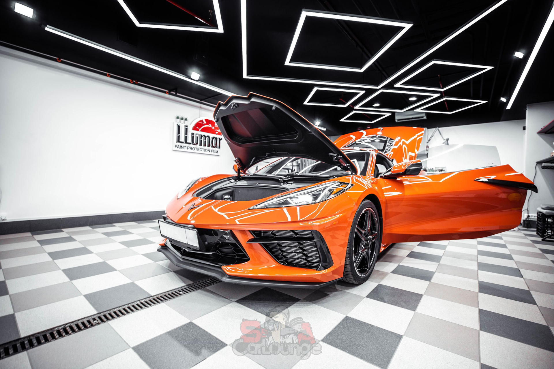 Оклейка пленкой LLumar PPF Platinum единственного в России Chevrolet ...