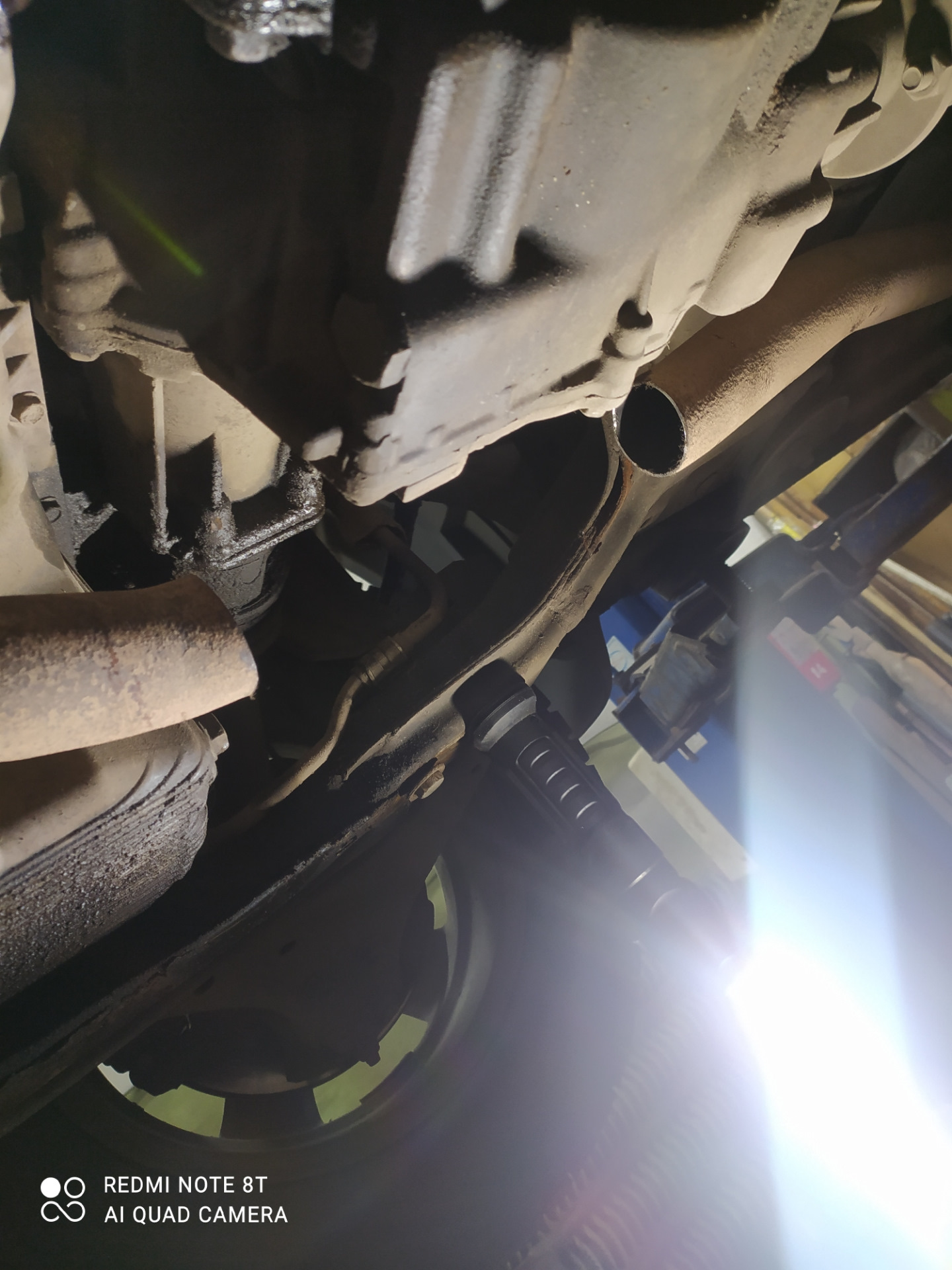 Гофра под замену! — Hyundai Tucson (JM), 2 л, 2008 года | визит на ...