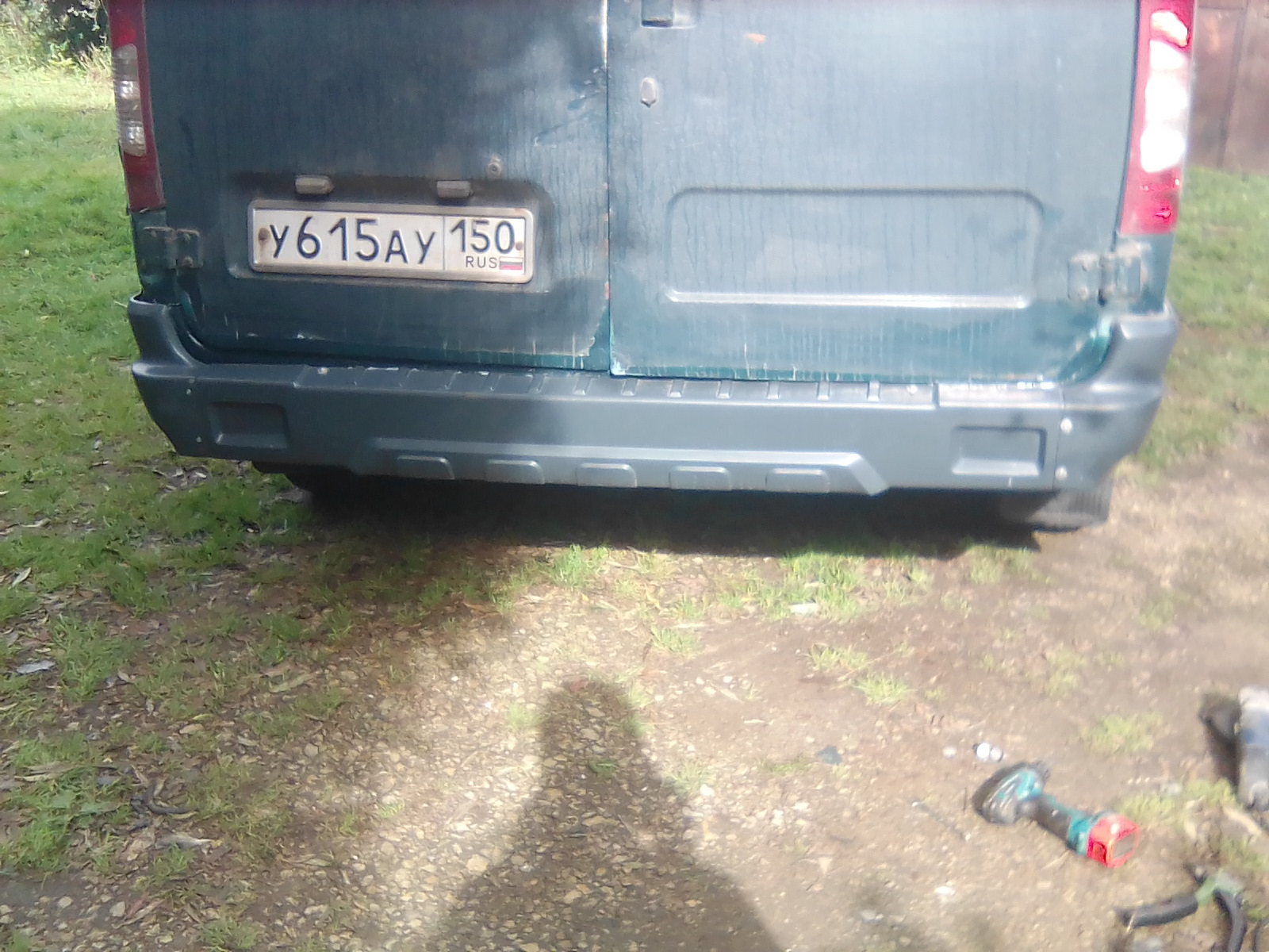 Новый бампер (очередной). — ГАЗ Соболь, 2,5 л, 2001 года | стайлинг ...