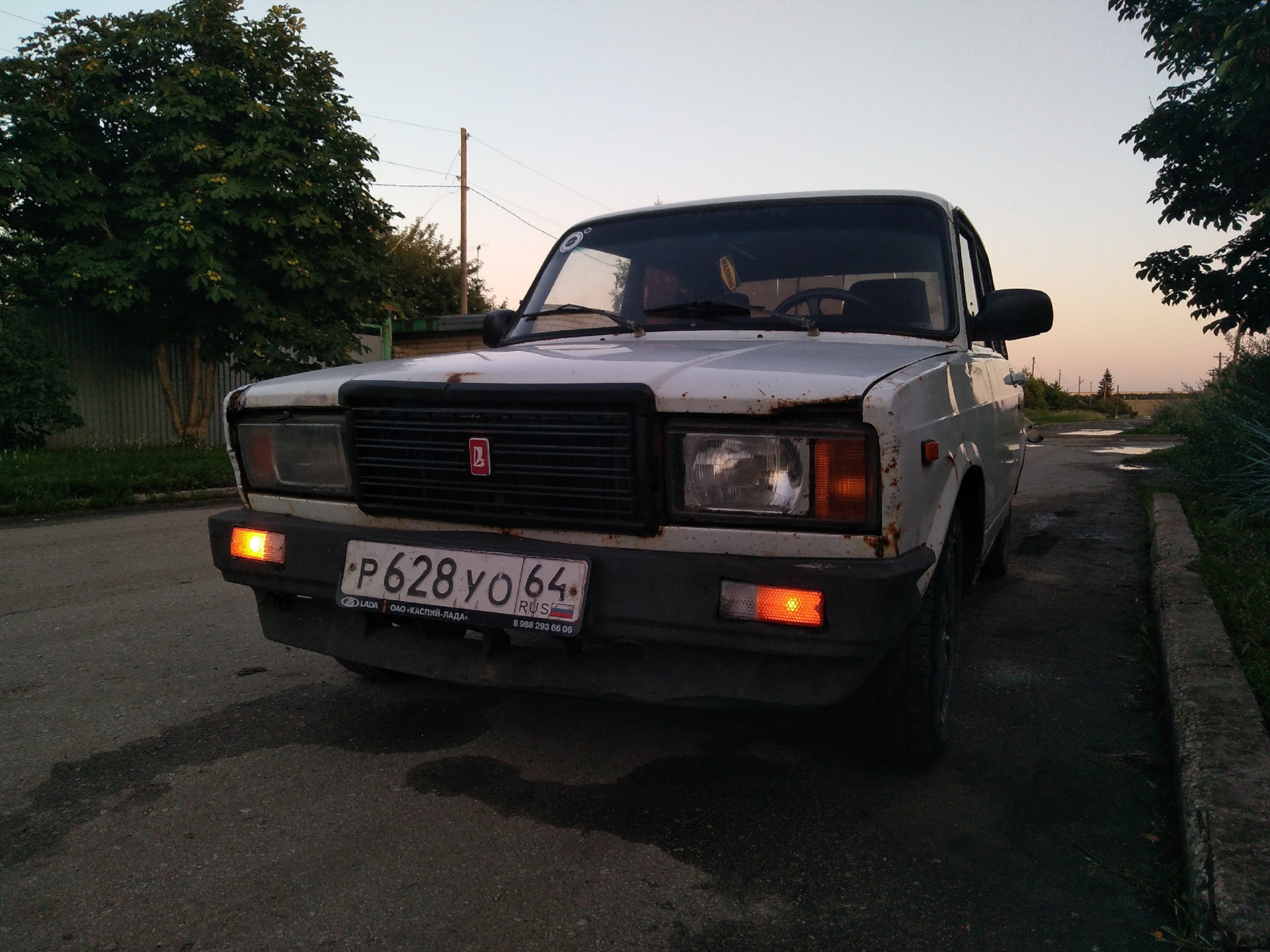 Подфарники от ВАЗ-2106 — Lada 21074, 1,6 л, 2001 года | стайлинг | DRIVE2