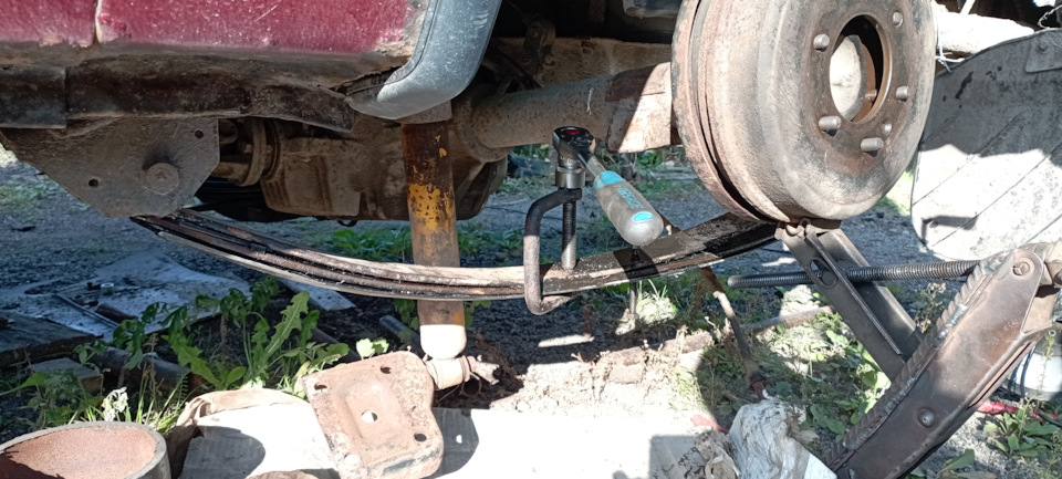 Переборка рессор — Opel Frontera A, 2,4 л, 1992 года | своими руками ...