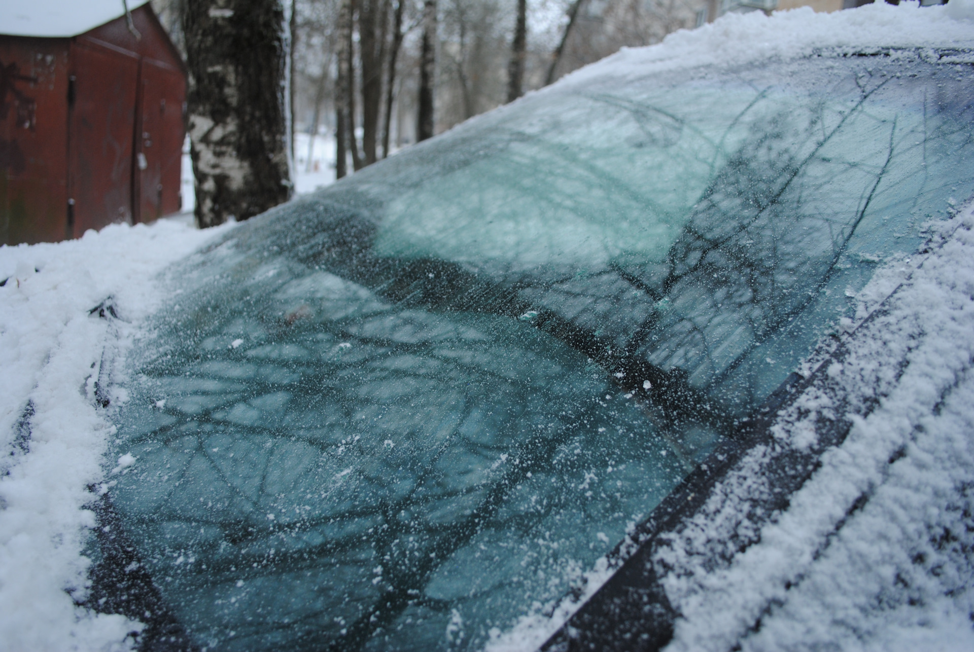 Замена ветрового стекла — Ford Mondeo II, 2 л., 1996 года | кузовной ...