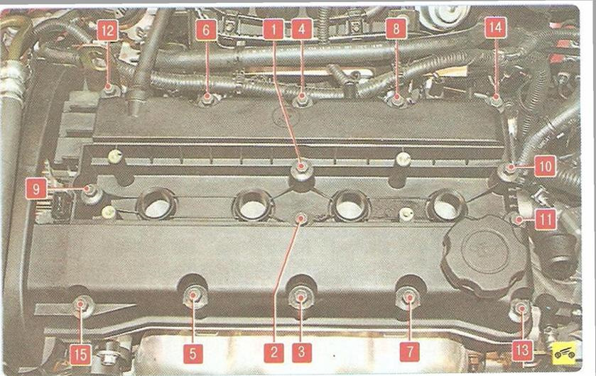 Порядок затяжки прокладки клапанной крышки Замена прокладки клап.крышки и свечей #16.12.21# 105600т.км. - Chevrolet Aveo 5-