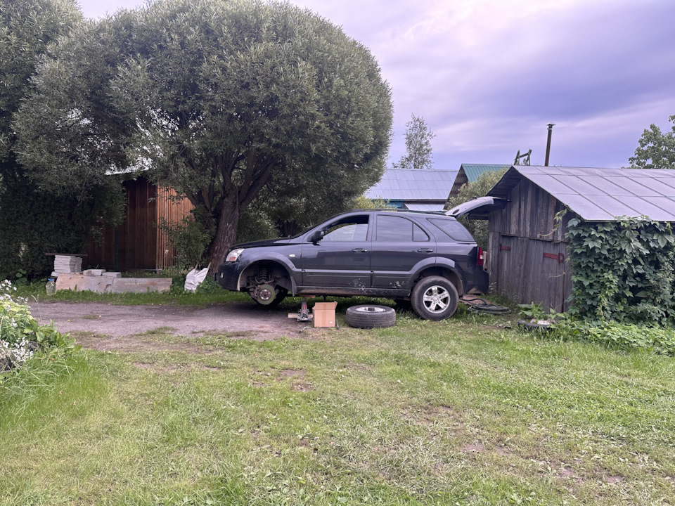 Отпуск в деревне — KIA Sorento (1G), 2,5 л, 2009 года | своими руками ...