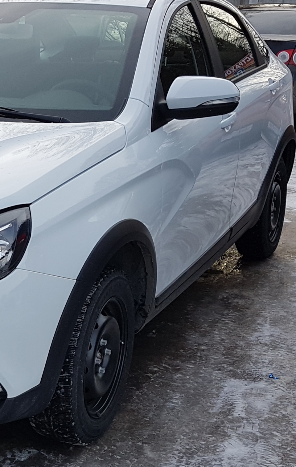 Нордман 5 плюс оригинальные стальные диски — Lada Vesta Cross, 1,6 л ...