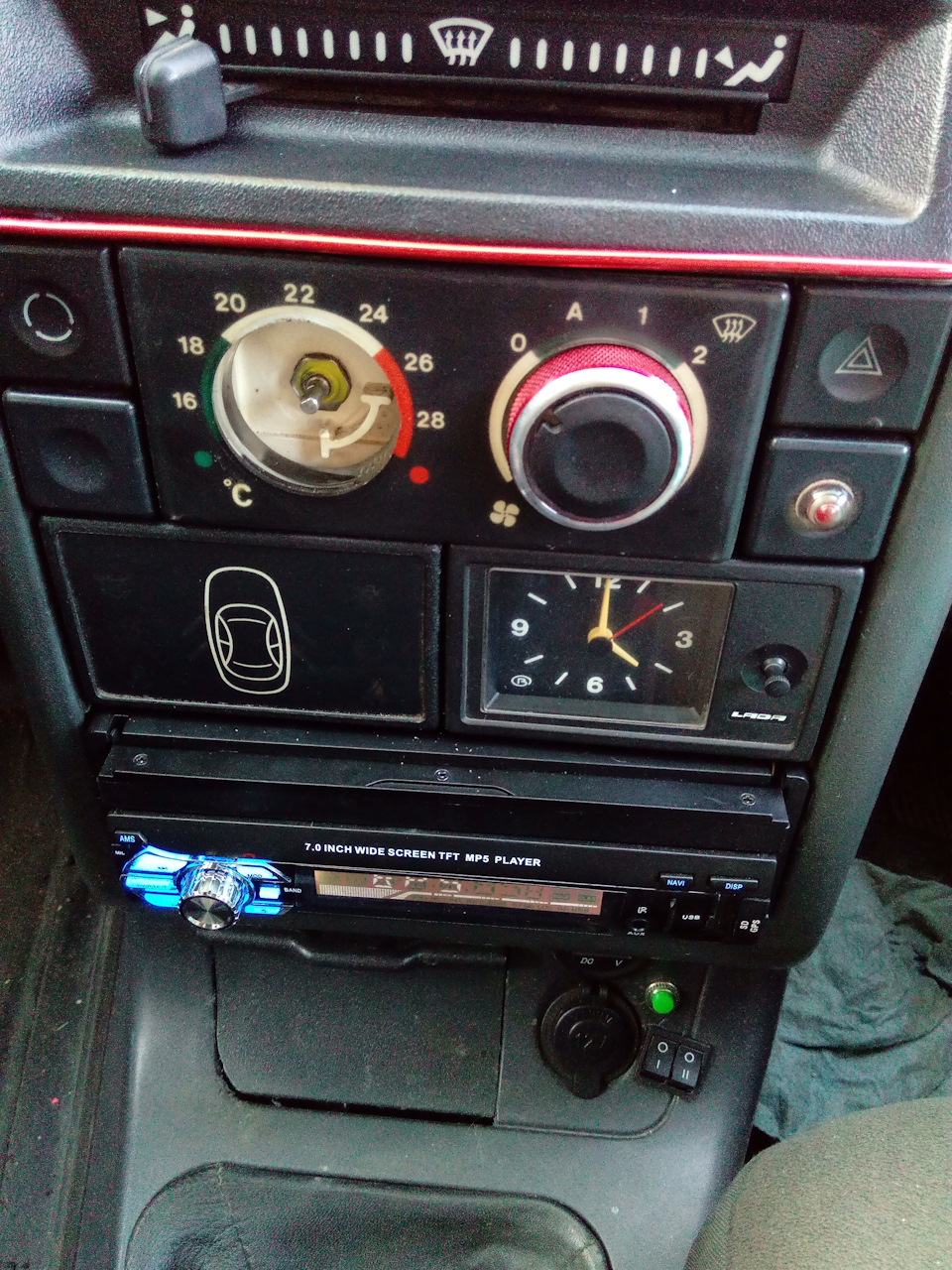 Ручка отопителя Ford на ВАЗ 2111 — Lada 21110, 1,5 л, 1999 года ...