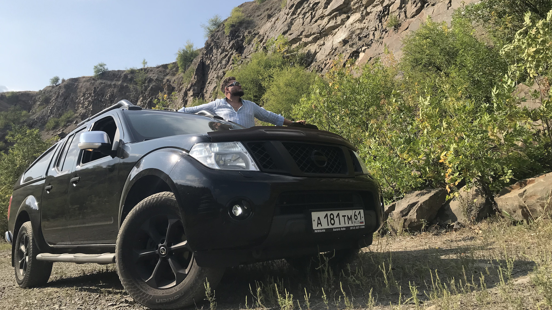 Nissan Navara (2G) 2.5 дизельный 2010 | Чёрный дракон на DRIVE2