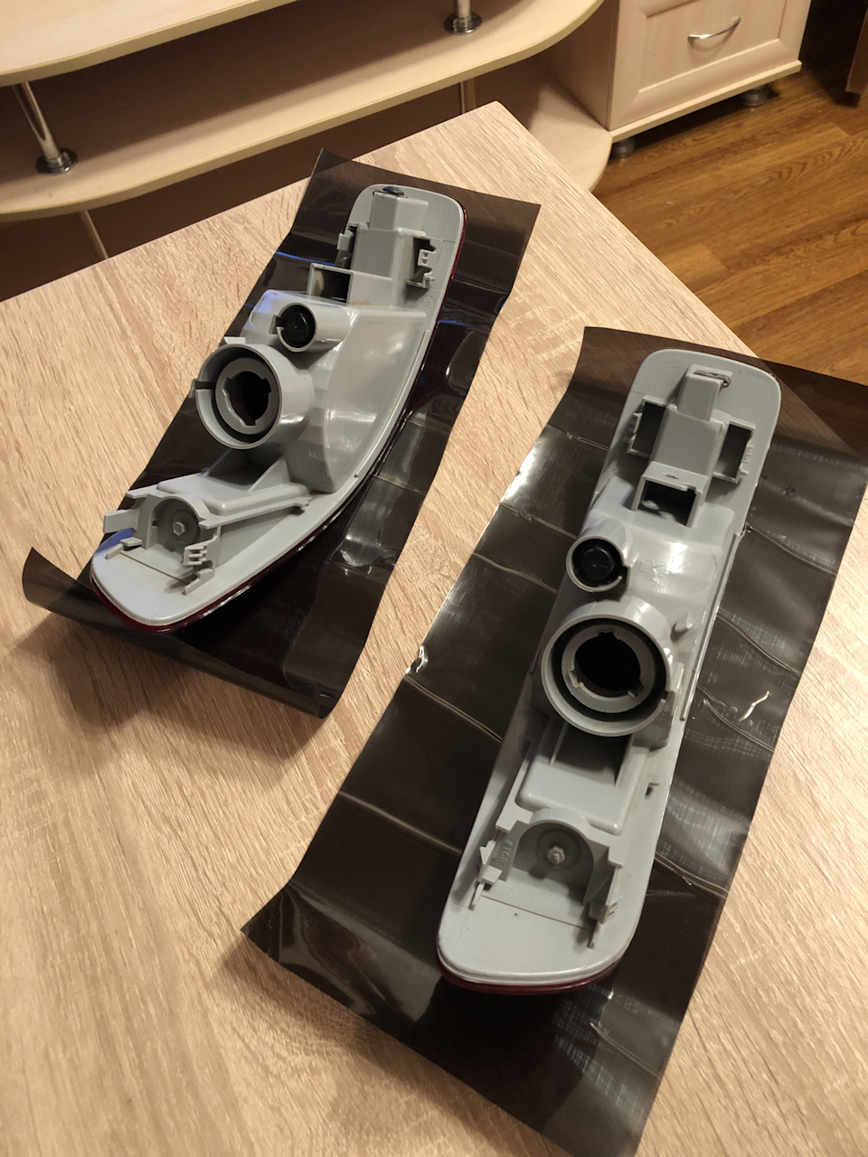 2️⃣9️⃣ тонировка задних ПТФ и подключение правой пустышки. — Mitsubishi ...