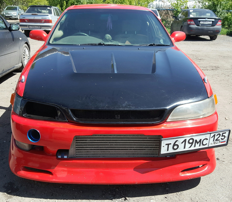 Холодный впуск. Фара с воздухозаборником на марк 2 90 — Toyota Mark II ...