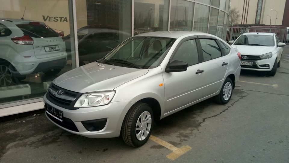 Как определить размер тормозного диска — Lada Гранта Лифтбек (1G), 1,6 ...