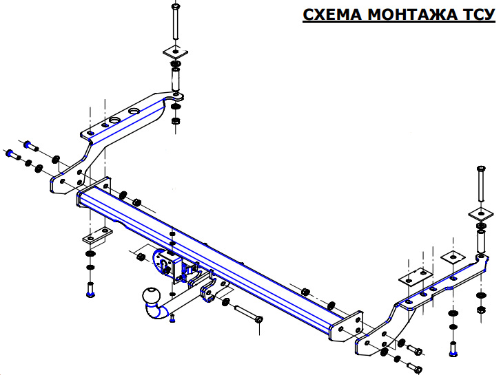 Схема подвески субару форестер sg5