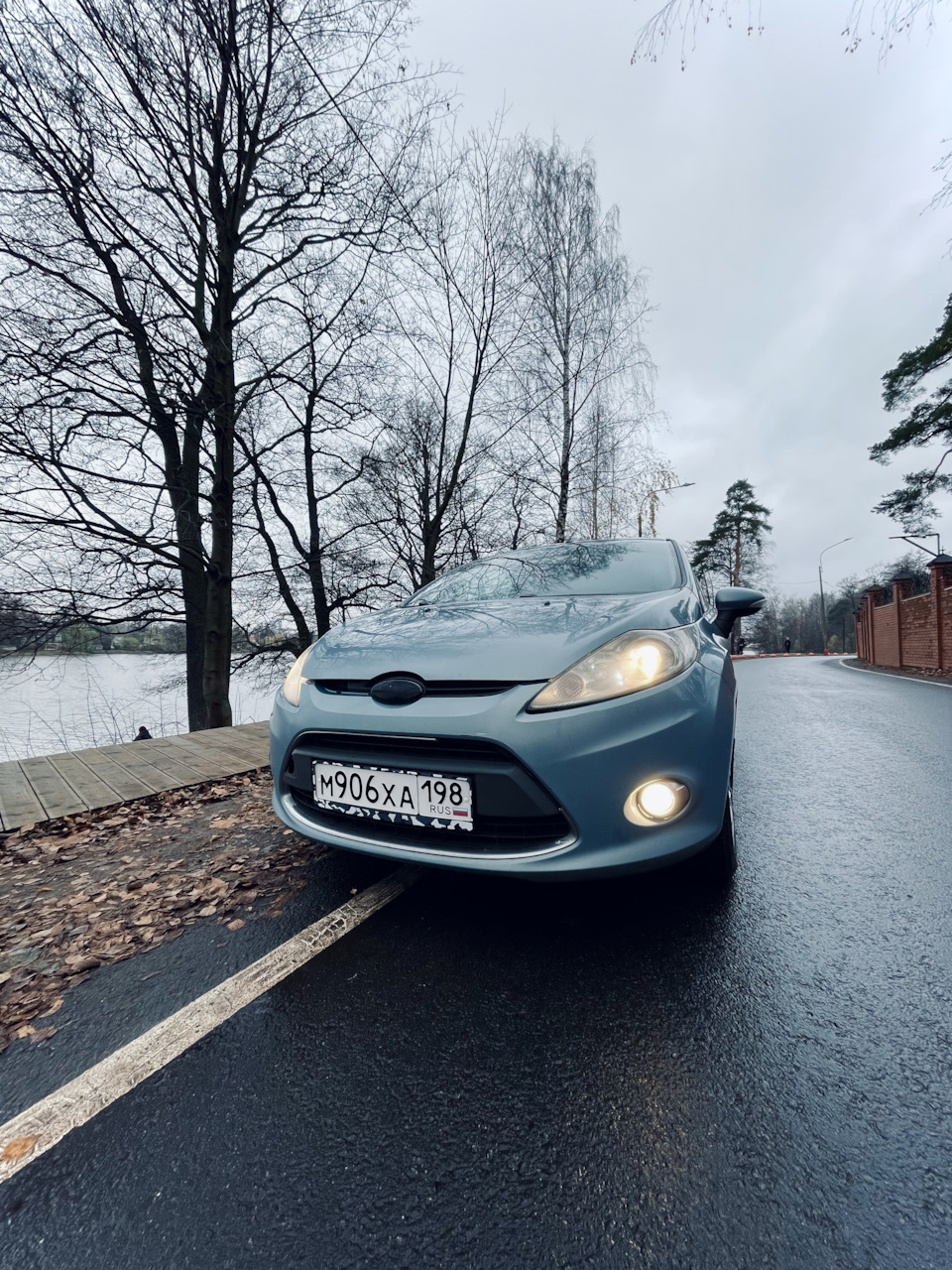 Свежие фоточки — Ford Fiesta (Mk VI), 1,6 л, 2008 года | фотография | DRIVE2