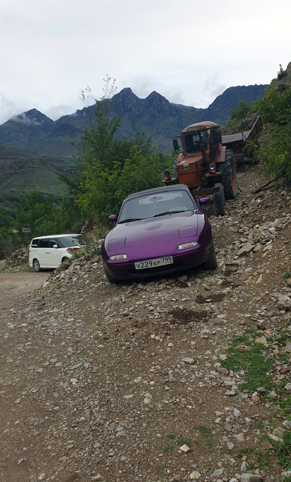 Отпуск. В Дагестан из Москвы на Миате. Часть 2 — Mazda MX-5/Miata (NA), 1,8  л, 1997 года | путешествие | DRIVE2