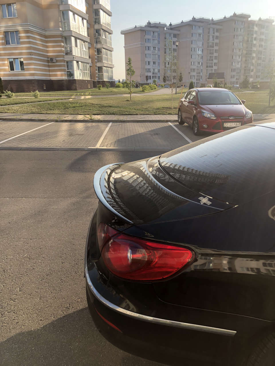 Спойлер — Volkswagen Passat CC, 2 л, 2010 года | тюнинг | DRIVE2