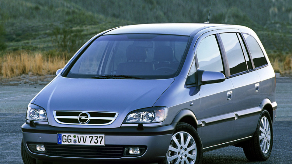 Opel Zafira b CNG 2007