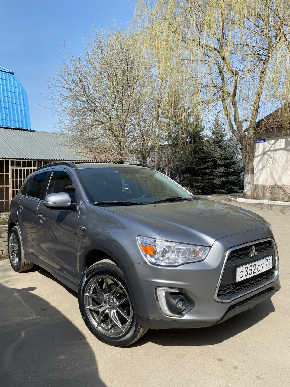 Про колеса — Mitsubishi ASX, 1,8 л, 2014 года | колёсные диски | DRIVE2