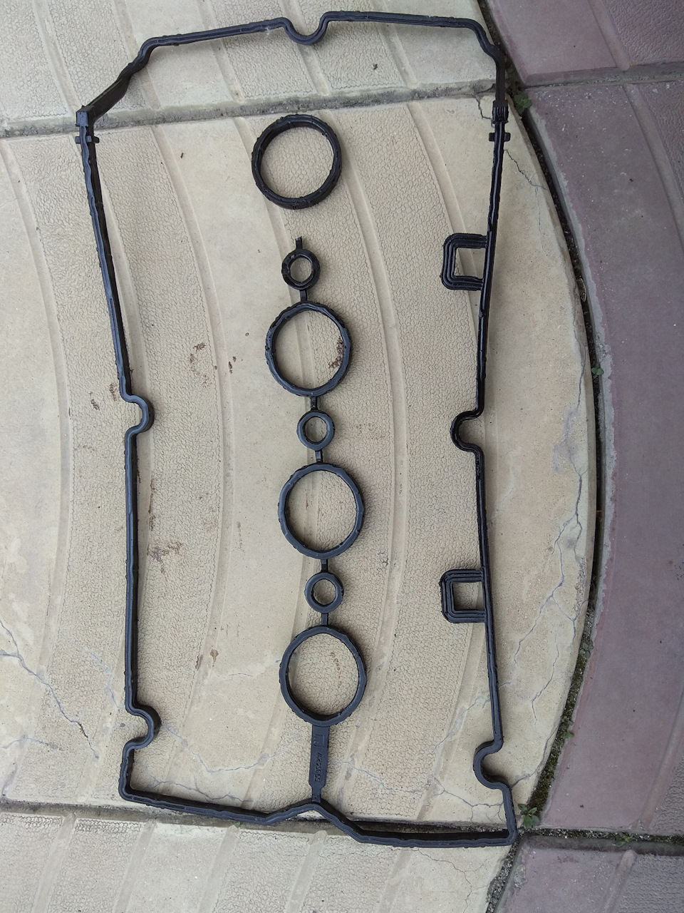 6. прокладка клапанной крышки алюминиевой на шевроле круз 1. ). 6 109 эрлинг. 6.