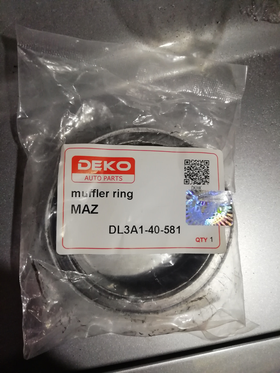 DL3A140581 Прокладка глушителя MAZDA 6 2005 DEKO | Запчасти на DRIVE2