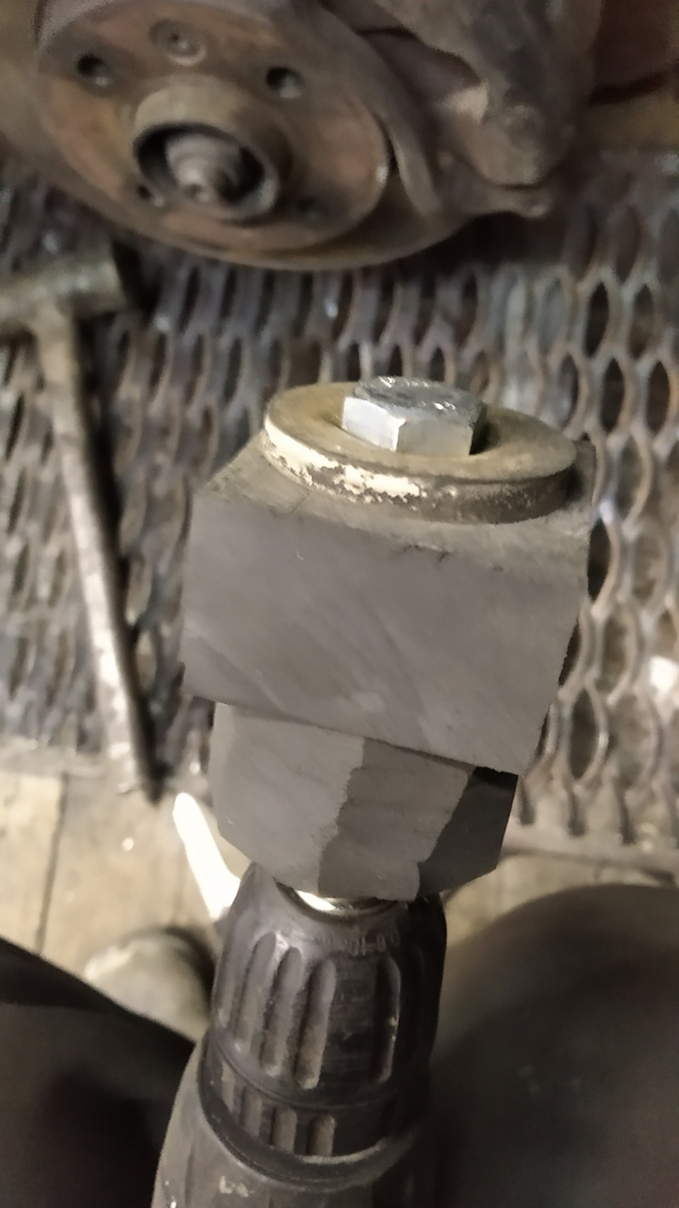 Самодельные стойки стабилизатора — Renault Kangoo (1G), 1,4 л, 1999 ...