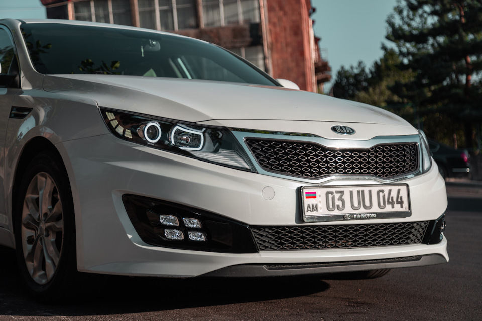 Тюнинг фар Киа Оптима 2013 — KIA Optima (3G), 2,4 л, 2013 года | тюнинг ...