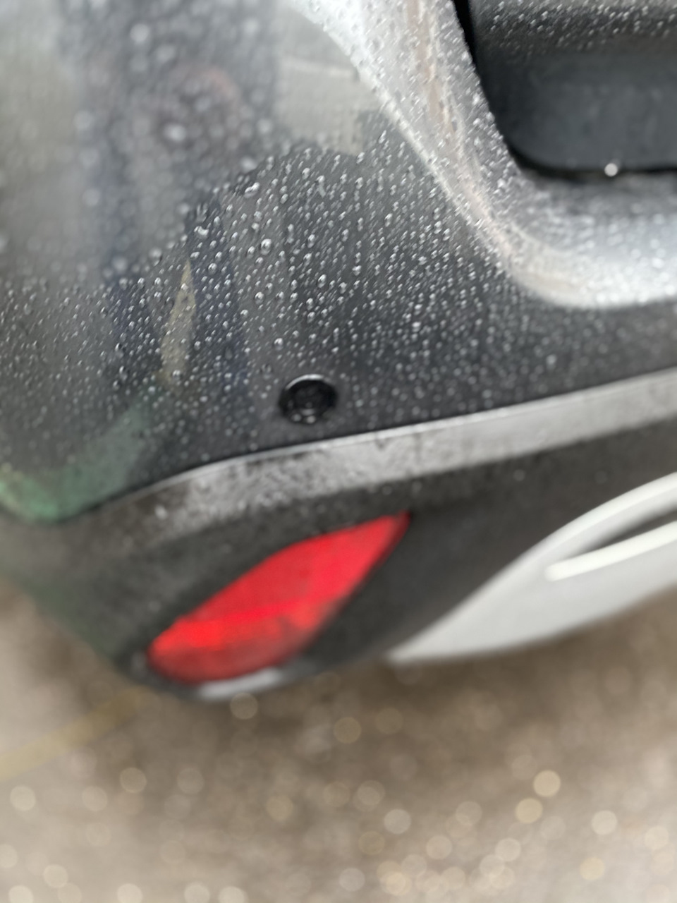 Установка задних датчиков парковки. — Mitsubishi Outlander (3G), 2 л ...