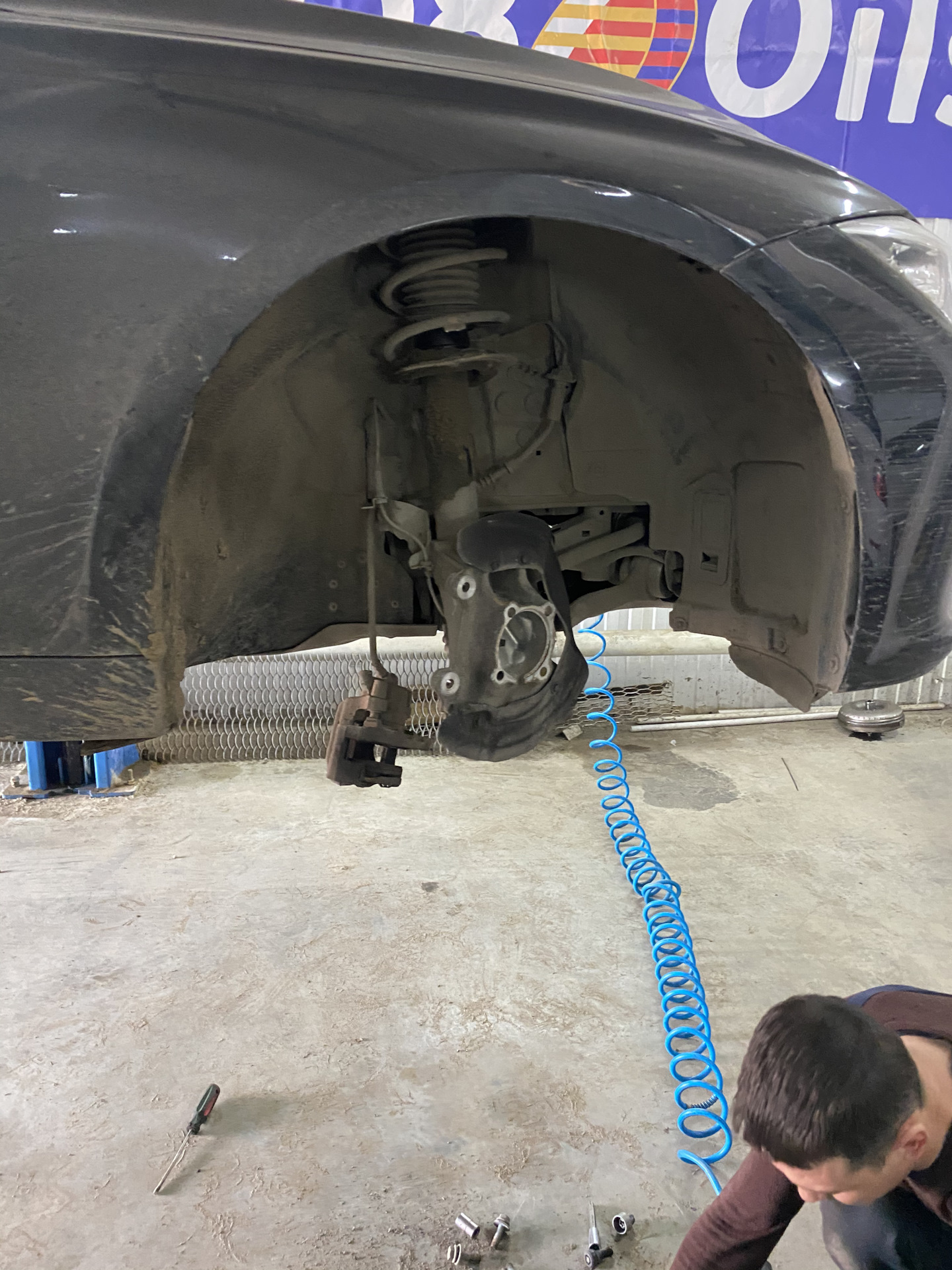 Передний правый ступичный подшипник — BMW 3 series (F30), 1,6 л, 2014 ...