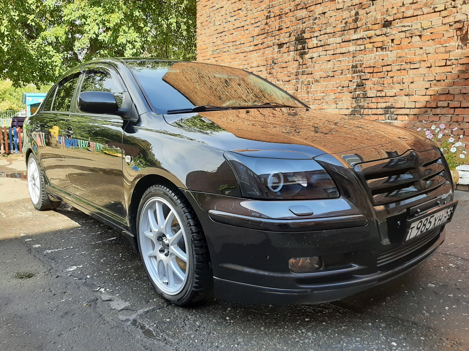 Лип спойлер САМУРАЙ — Toyota Avensis II, 2 л, 2003 года | тюнинг | DRIVE2