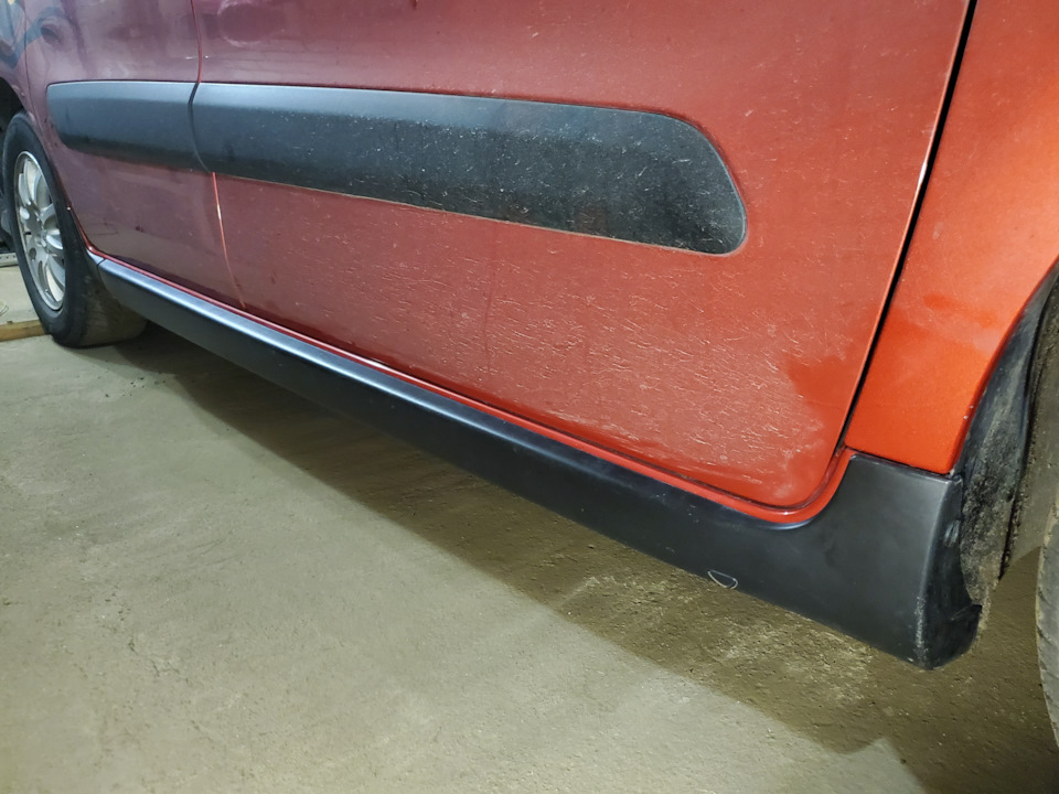 Спереди. — Peugeot Partner Tepee