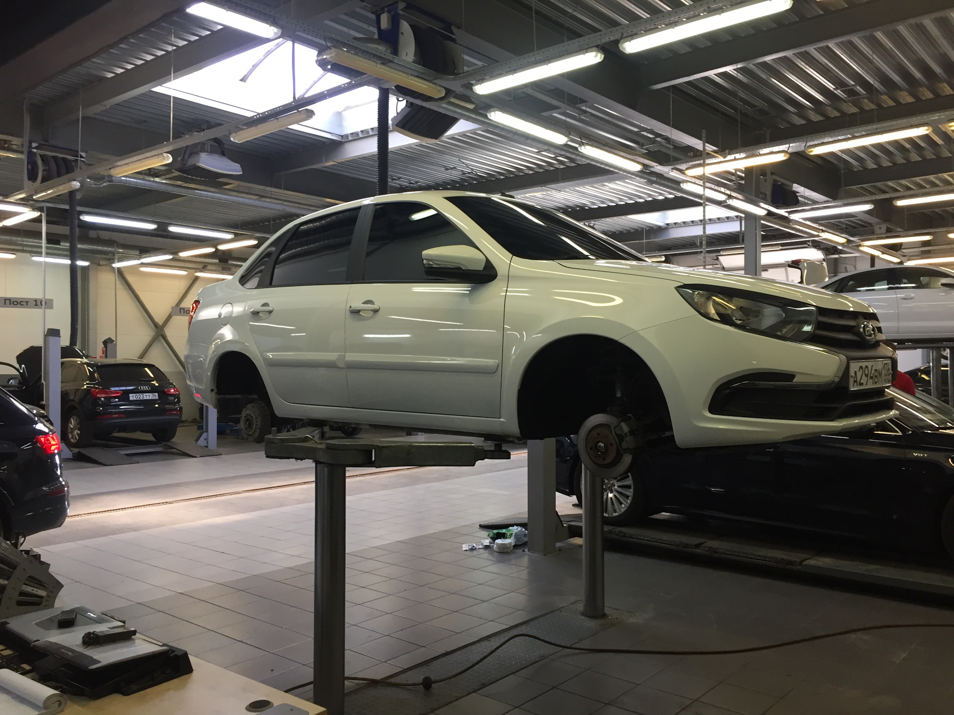 Колесные шпильки, проставки расширения колеи — Lada Гранта (2G) FL, 1,6 ...