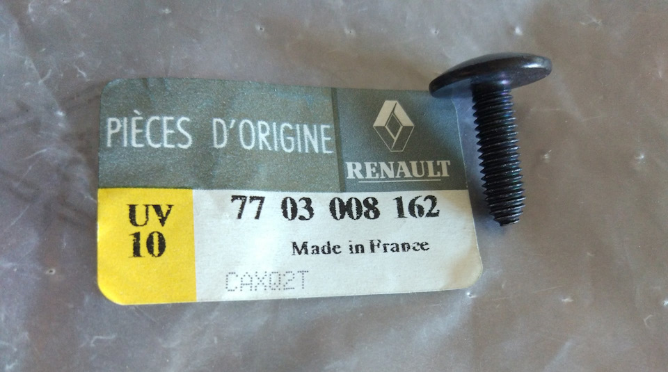 7703008162 Болт RENAULT | Запчасти на DRIVE2
