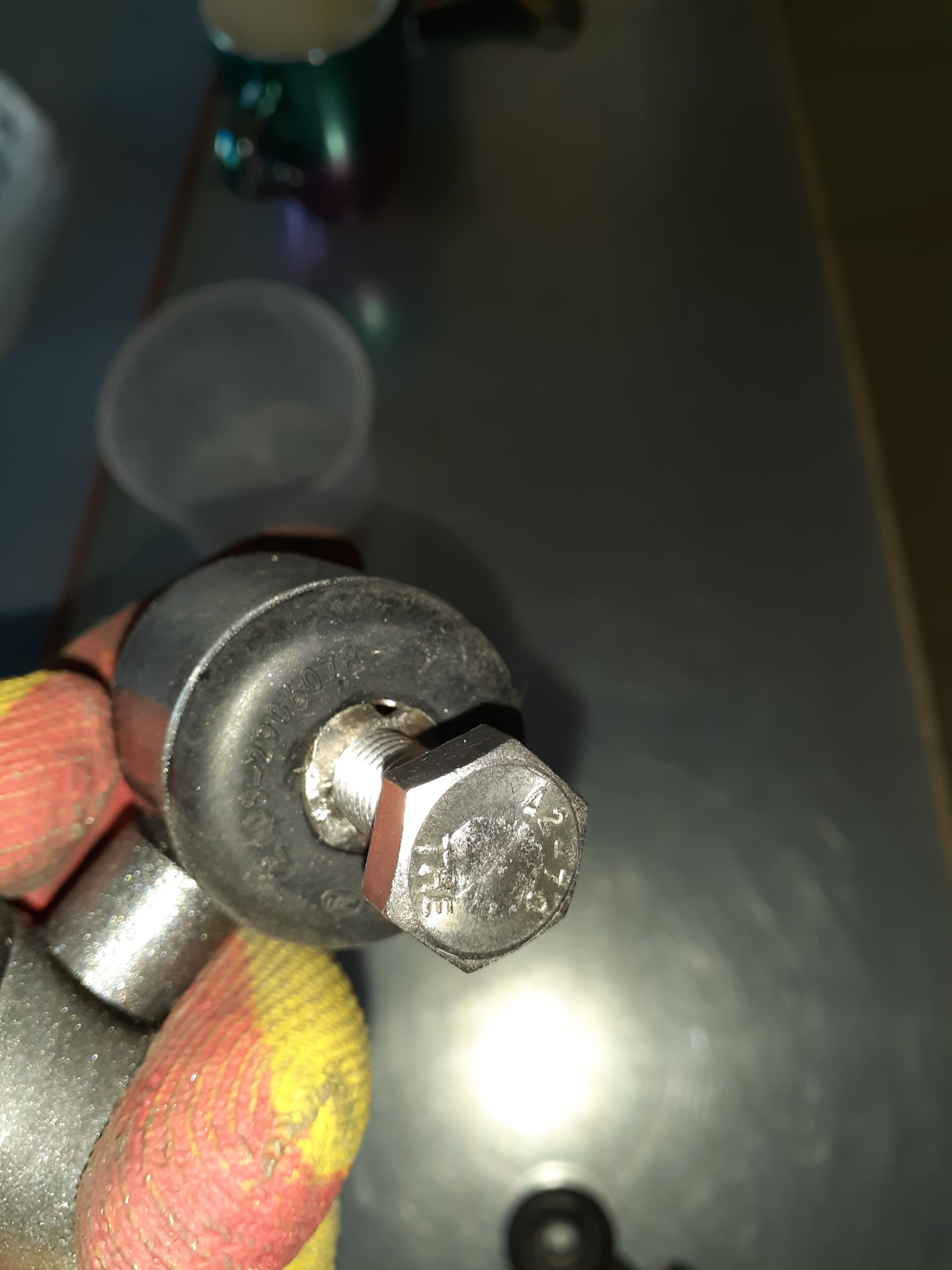 Заготовки стоек стабилизатора — Chevrolet Aveo Sedan (1G), 1,4 л, 2010 ...