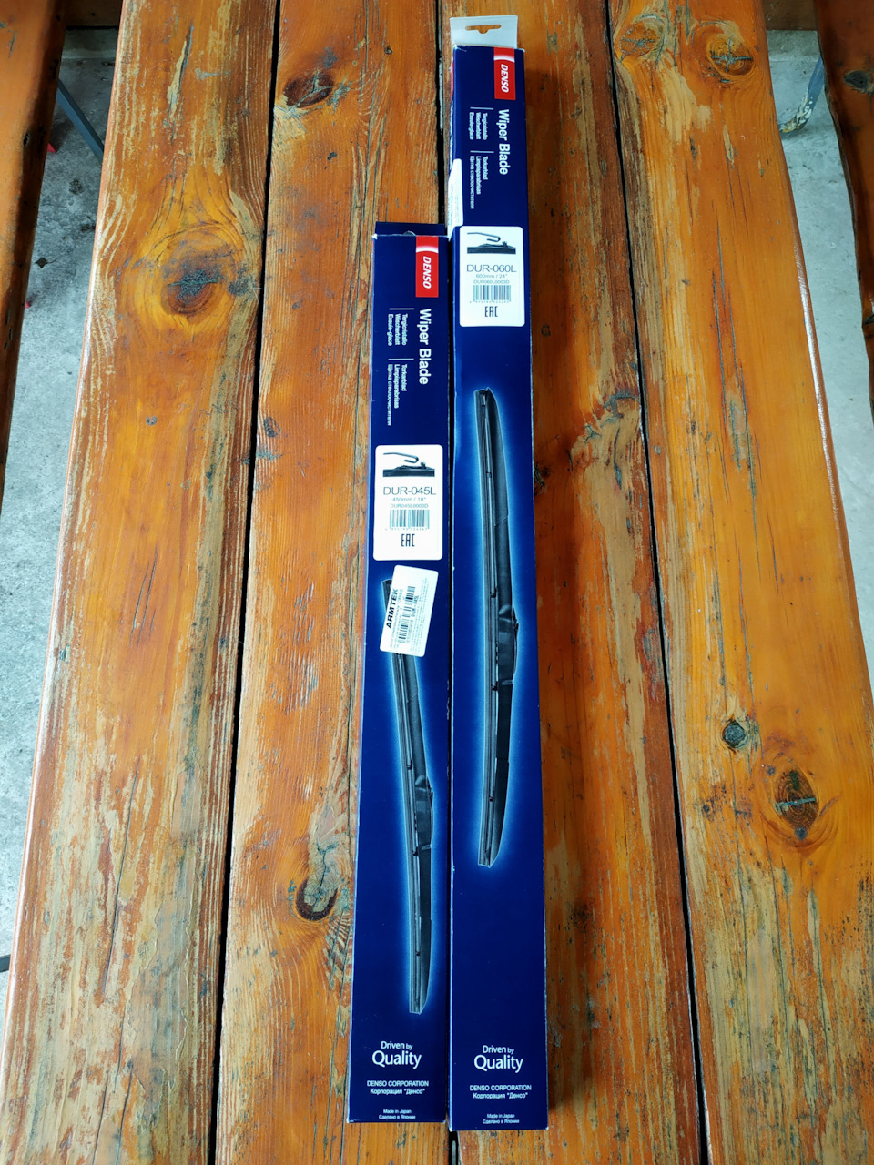 DUR060L Щетка стеклоочистителя 600mm гибридная LHD DUR-060L DENSO ...