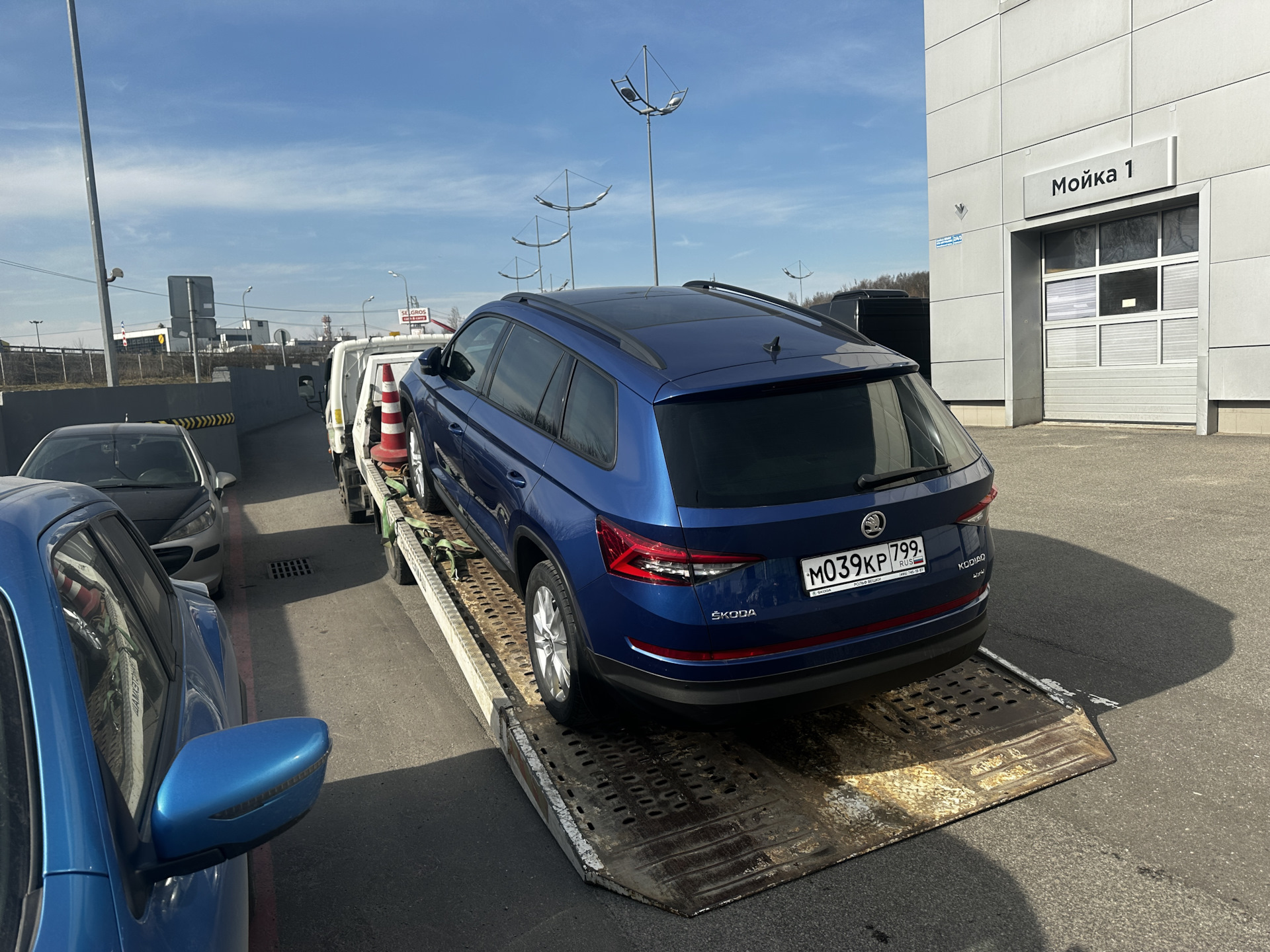 ЭЛЕКТРОРЕЙКА — Skoda Kodiaq, 2 л, 2018 года | поломка | DRIVE2