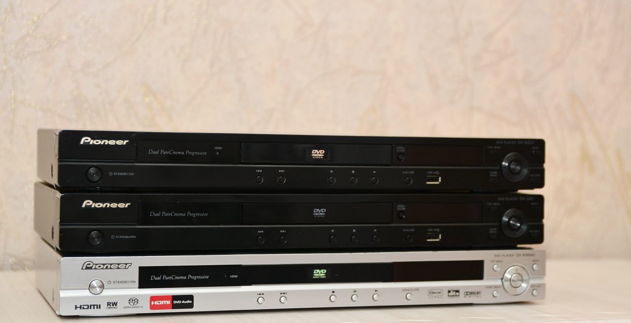 Источник для записи VHS — DVD Проигрыватель Pioneer DV-696AV