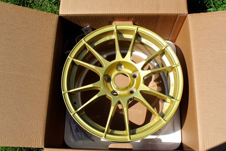 Enkei EVO 7 треснул ☞ Диск OZ Racing ULTRALEGGERA RACE GOLD — KIA Pro ...