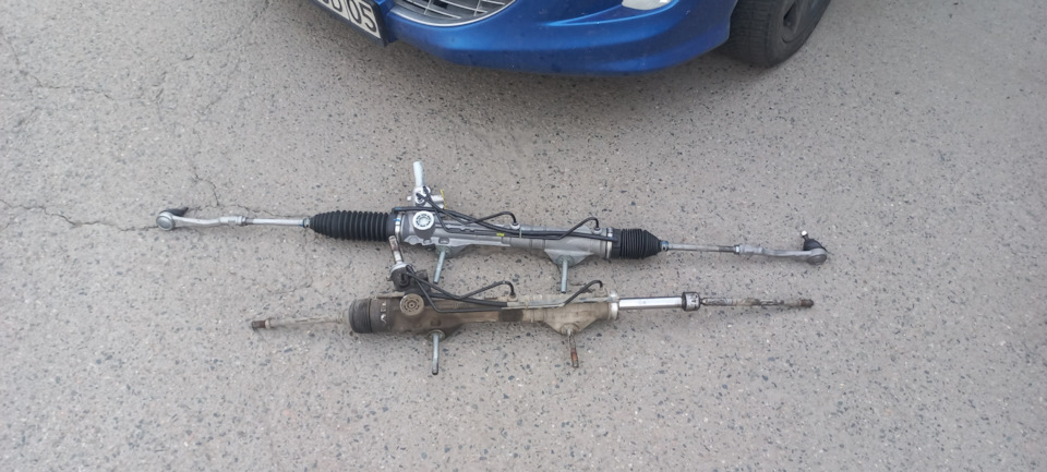 Замена рулевой рейки — Peugeot 308 (1G), 1,6 л, 2008 года | поломка ...
