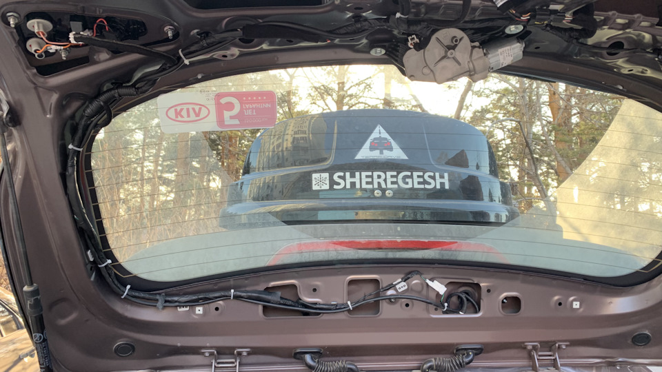 Омыватель камеры заднего вида — KIA Ceed (3G), 1,4 л, 2019 года ...