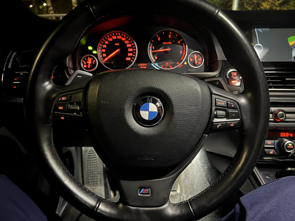 Не большие изменения — BMW 5 series (F10), 3 л, 2011 года | аксессуары ...