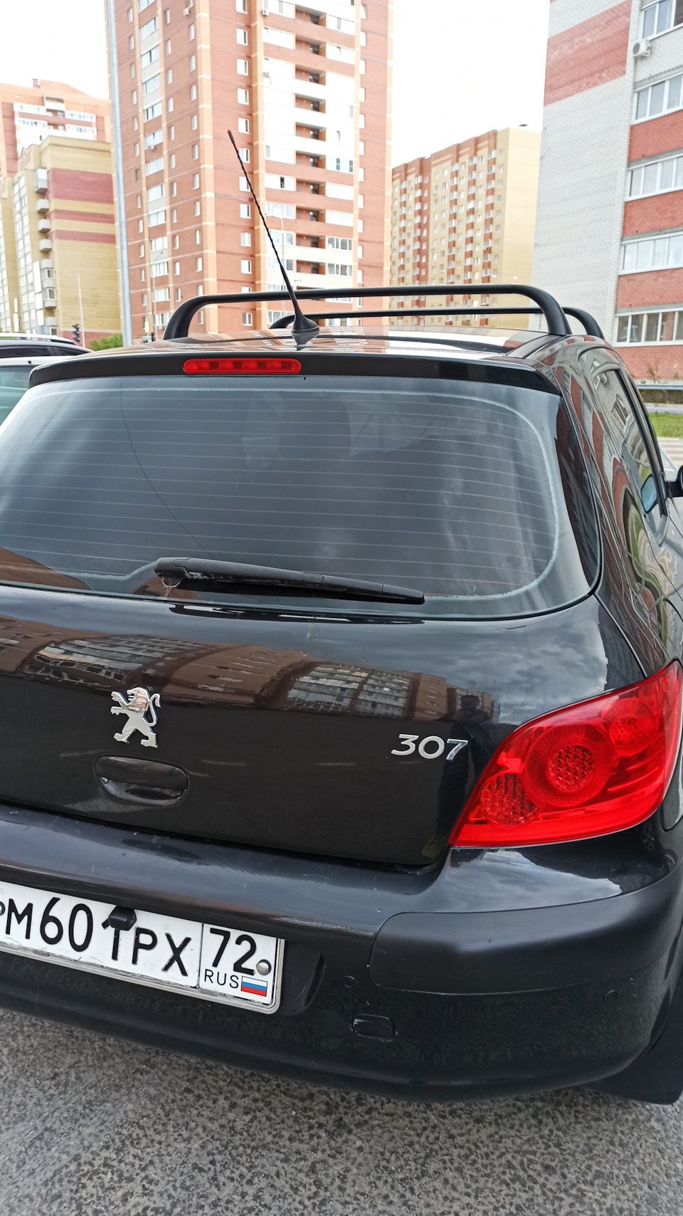 Багажник на крышу — Peugeot 307, 1,6 л, 2007 года | аксессуары | DRIVE2