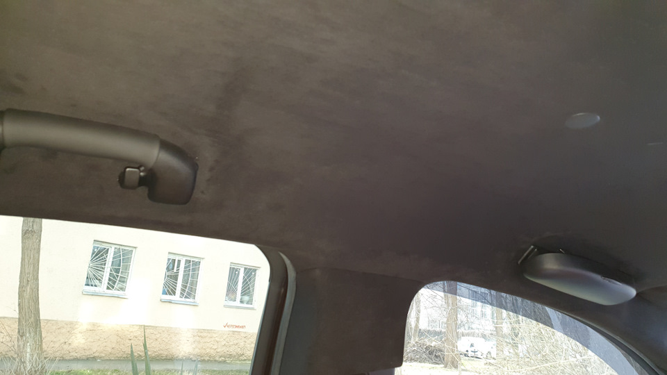 Потолок Alcantara — Chevrolet Aveo Sedan (2G), 1,6 л, 2013 года ...