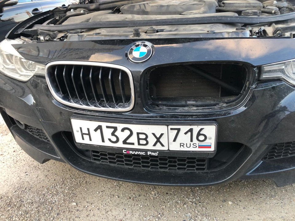 черные ноздри bmw f30