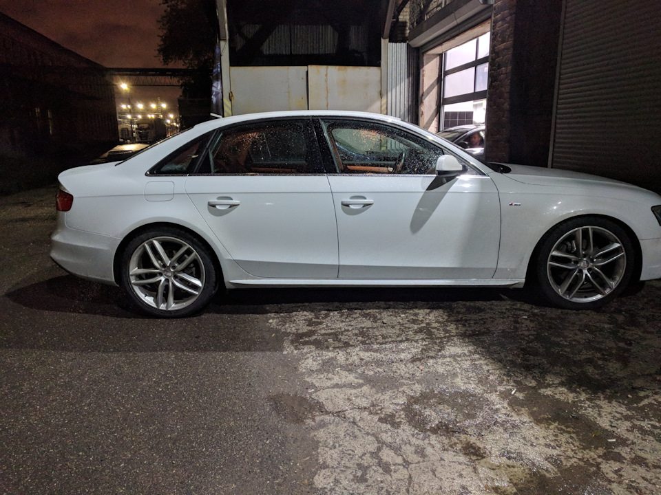 Полировка audi a4 b8