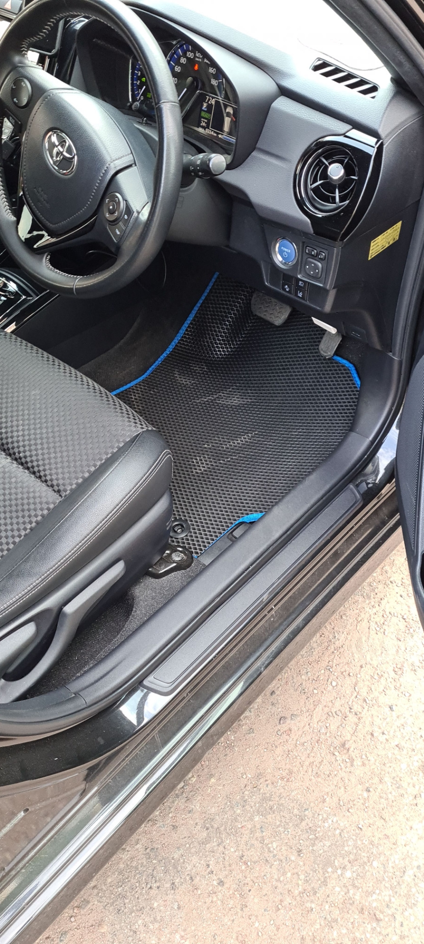 Ковры ева — Toyota Corolla Fielder (E160), 1,5 л, 2015 года ...