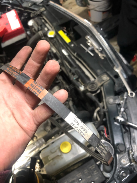 1195032F00 Поликлиновой ремень NISSAN INFINITI | Запчасти на DRIVE2