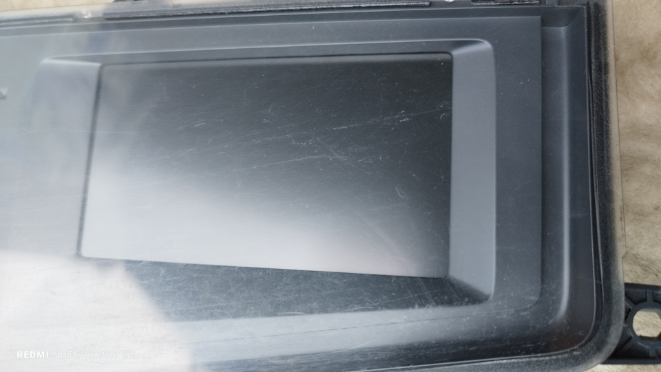 Полировка стекла приборной панели — Renault Vel Satis, 3 л, 2002 года ...