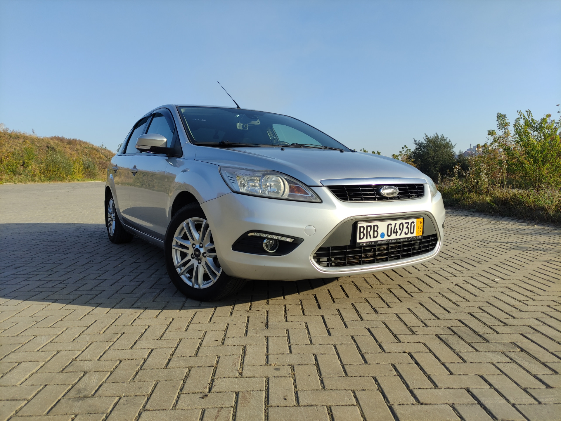 Номер для фото — Ford Focus II Sedan, 1,8 л, 2008 года | фотография | DRIVE2